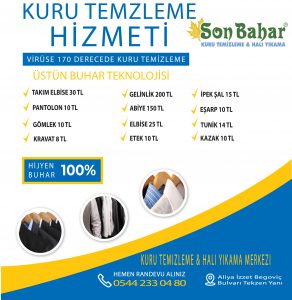 Adana Kuru Temizleme Fiyatları | Adana Kuru Temizleme | (0544) 233 04 80